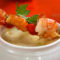 Soup with shrimps